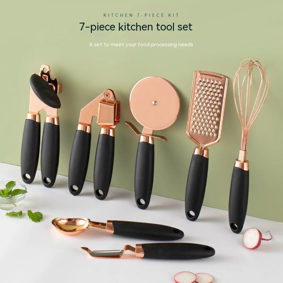 Kitchen Household Copper Plating Peeler Set