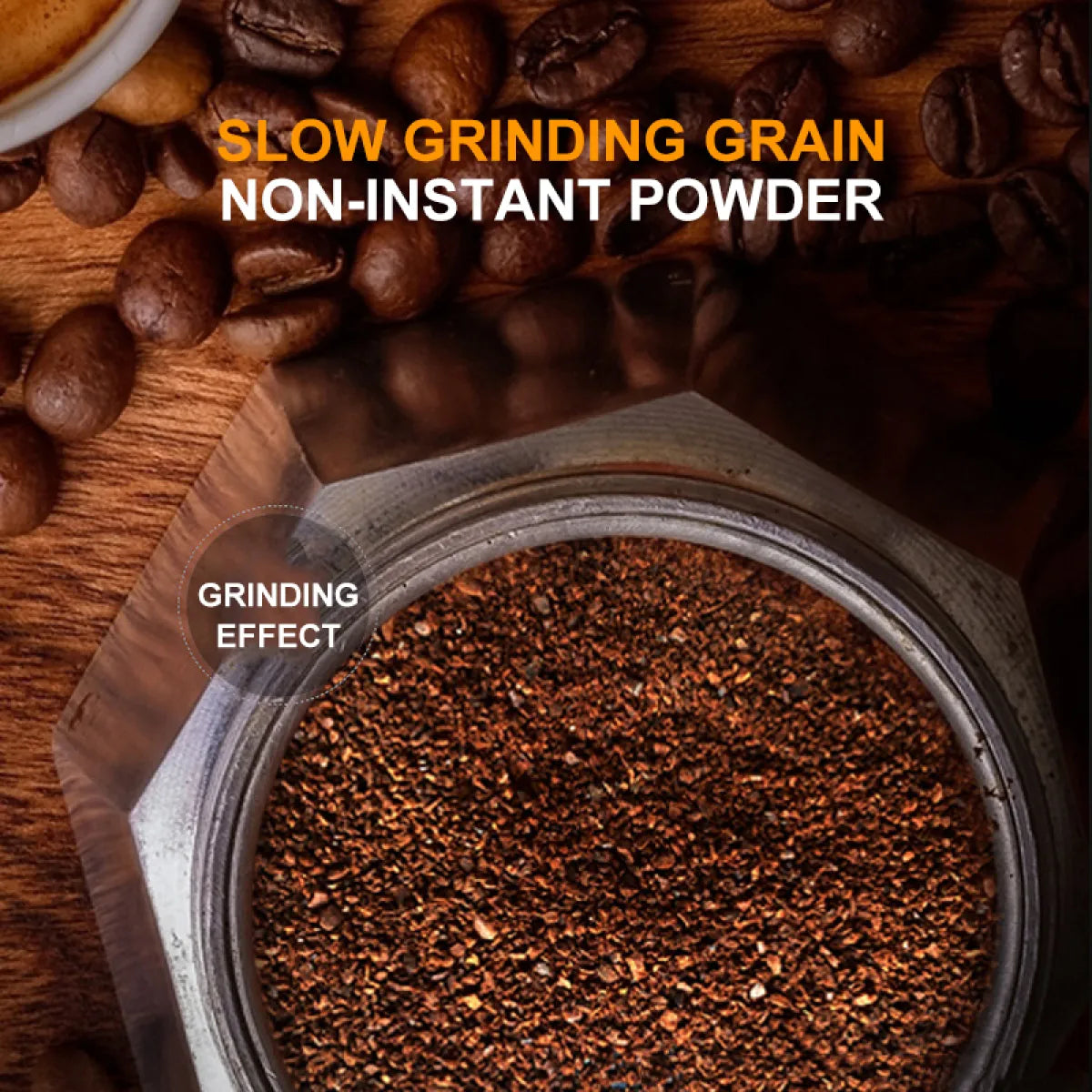 Electric Stainless Steel Coffee Grinder